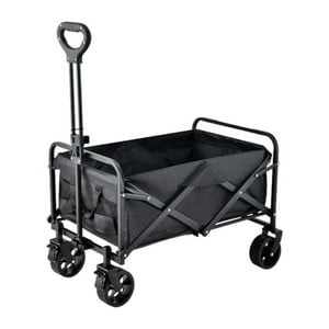 Carrito Para Compras Y Camping Con Frenos Negro Lubabycas