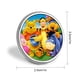 thumbnail image 2 of Winnie Pooh-Theme Round Button Badge: Premium Metal Construction, Ideal for High-End Events 2.8 cm, 2 of 6