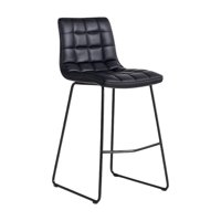 Habita2 Chile - Taburete Cuero Blacky