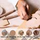 thumbnail image 2 of Arcilla de secado al aire Old Potters 4.5 kg, calidad premium, color terracota, 2 of 6