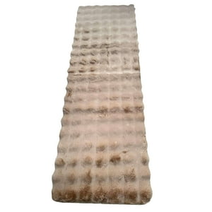 Teng Fei - Alfombra Imitacion Piel De Conejo Extra Suave 60X180 Cm Tf 13