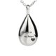 thumbnail image 1 of Collar relicario cenizas o recuerdos gota always in my heart, 1 of 3