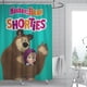 thumbnail image 2 of Cortina de Baño Desmarcar Masha y el Oso 119x180cm, 2 of 5