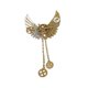 thumbnail image 5 of Broche De Alas De Ángel Disfraz De Halloween Broches De Cadena Colgantes De Metal Insignia De Engranaje, 5 of 5