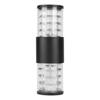 Genérico - Lámpara Pared Exterior E27 Doble Translúcido Jhn