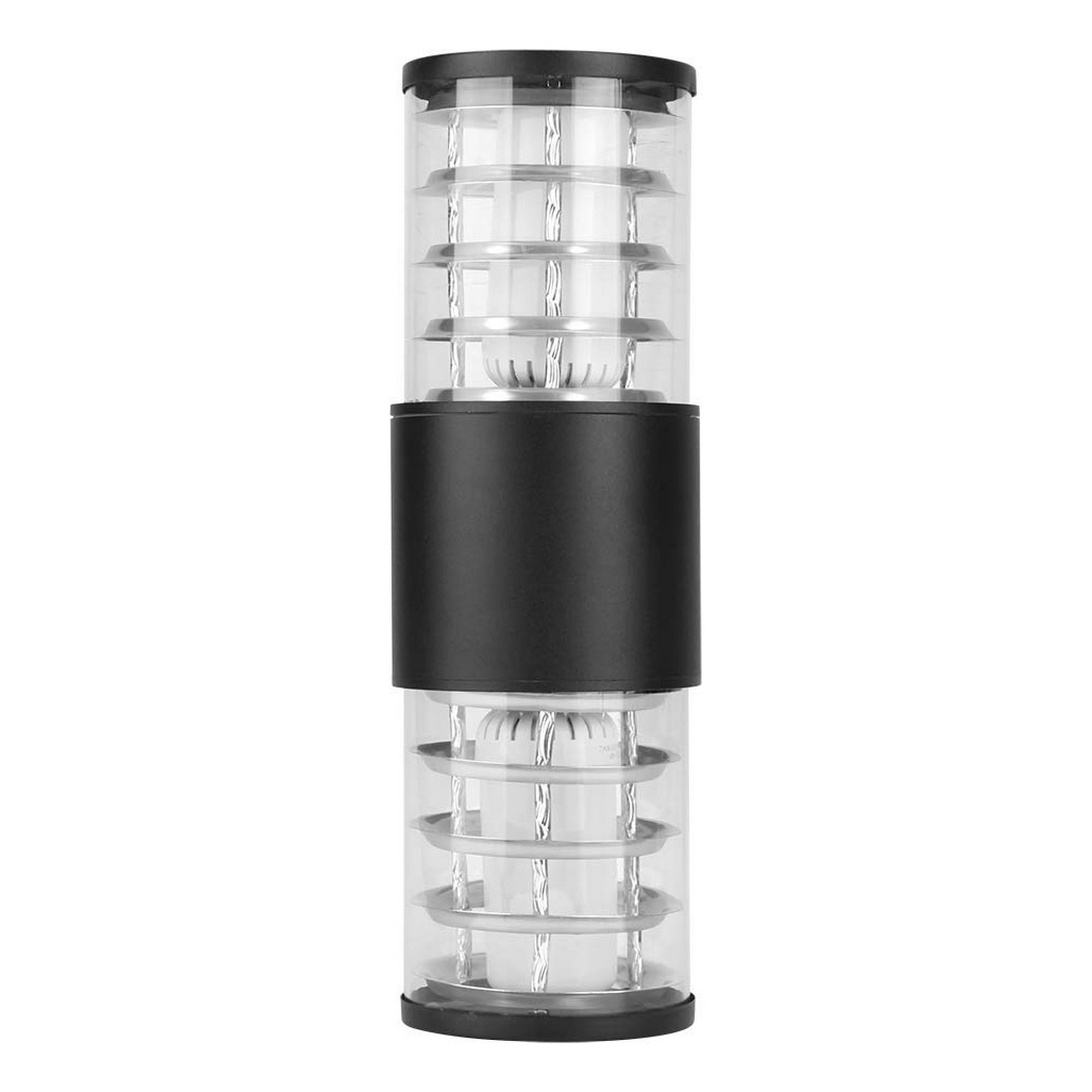 Genérico - Lámpara Pared Exterior E27 Doble Translúcido Jhn