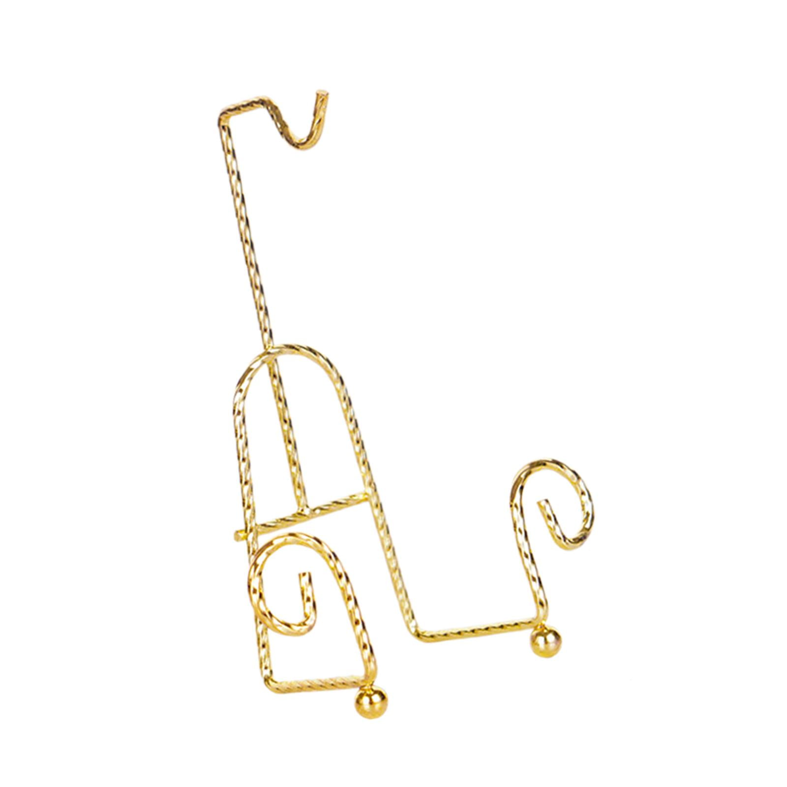 Bothyi - Soporte De Exhibición De Platillo De Té, Caballete De Taza De Té De Alambre Giratorio Para Plato, Tetera, Taza De Café