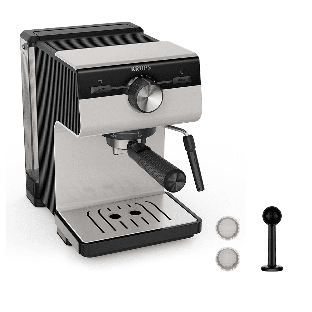 Cafetera Espresso Authentic Gris Krups