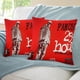 thumbnail image 3 of La Hora 25 Fundas de almohada de terciopelo con tema, regalos de funda de almohada, decoración para el hogar, cojín de lanzar, regalo de cumpleaños para fans y parejas.30*30cm., 3 of 6