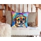 thumbnail image 5 of Almohada Decorativa Pug Hippie Dawg 14x14 Cm, 5 of 6