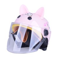 Magideal - Casco De Invierno Para Ciclismo Para Niños Y Niñas, Cómodo Y Ligero, Casco De Bicicleta Para Niños, Casco De Vehículo Eléctrico Para Desplazamientos Rosa