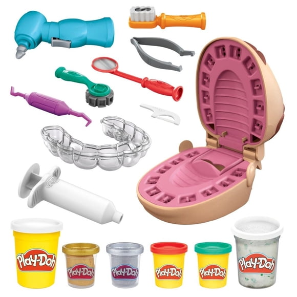 Masas y Plastilinas Play Doh Brincando de Dentista