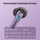 thumbnail image 5 of VEATOOL P91 Auriculares Inalámbricos, Auriculares Bluetooth V5.4 Estéreo con Micrófonos de Cancelación de Ruido, 60 Horas de Reproducción, Estuche Mini con Pantalla LED Dual, 5 of 7