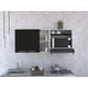 thumbnail image 2 of Mueble Superior De Cocina 2 Puertas 60.2x150x40 Cm Blanco Y Negro, 2 of 3
