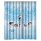 thumbnail image 1 of Cortina de ducha de Anime Frozen, juego de cortina de baño con ganchos, tamaño 60 x 72 pulgadas, 1 of 3