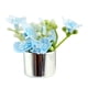 thumbnail image 2 of Maceta En Miniatura Para Casa De Muñecas, Modelo De Maceta Para Decoración De Casa De Muñecas, Flor Azul Claro, 1/12, 2 of 5