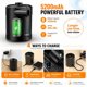 thumbnail image 2 of Bomba de aire eléctrica Ausic de 5200 mAh con 4 boquillas, portátil, 2 of 7