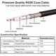 thumbnail image 4 of Cable coaxial XRDS‑RF 91 cm RG58 RP‑SMA macho a hembra, 4 of 6