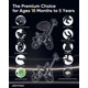 thumbnail image 5 of Triciclo RIDYEE 7 en 1 plegable para niños de 18 meses a 5 años, gris, 5 of 7