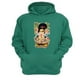 thumbnail image 1 of Polerón Canguro Amy Winehouse Verde Aguamarina Talla M Unisex, 1 of 1