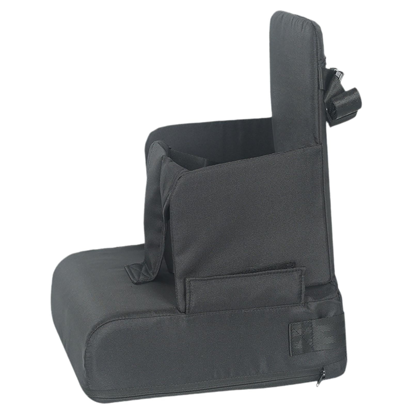 Magideal - Cojín De Asiento Para Silla Infantil, Elevador De Comedor Para Niños Pequeños, Cojín Elevador Antideslizante Con Funda Impermeable De Fácil Limpieza Y Negro