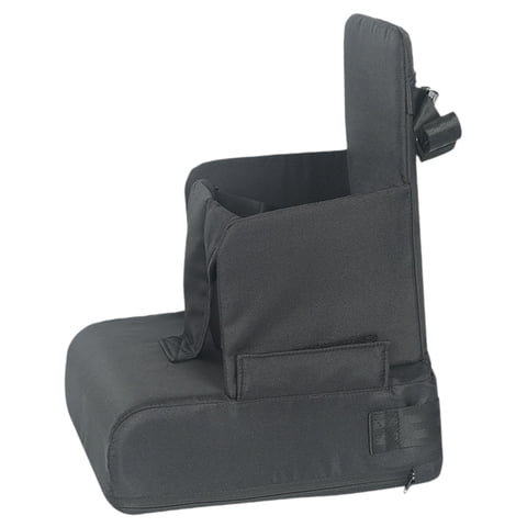 Magideal - Cojín De Asiento Para Silla Infantil, Elevador De Comedor Para Niños Pequeños, Cojín Elevador Antideslizante Con Funda Impermeable De Fácil Limpieza Y Negro