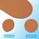 thumbnail image 3 of Uxcell 4 piezas moldeador de base de fieltro 10x5 pulgadas almohadilla moldeadora de fondo de bolso ovalada 4 colores, 3 of 5