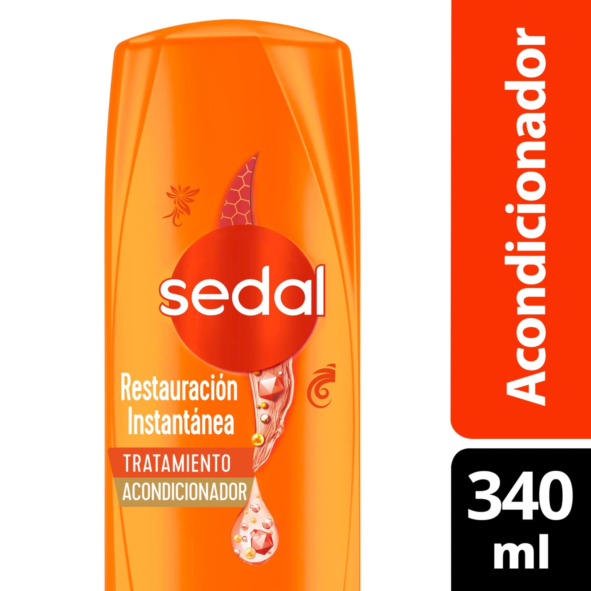 Acondicionador Sedal Restauracion instantanea, 340 ml