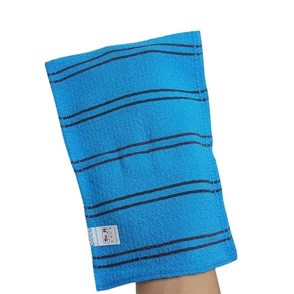 Toalla SONGWOL Pack de 10 13,5 × 24 cm Azul Exfoliante