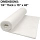 thumbnail image 2 of Manta aislante de fibra cerámica Lynn Manufacturing de 1/4 pulgadas de grosor x 16 cm x 48 cm, 2 of 8