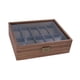 thumbnail image 3 of Caja De Madera Para Guardar Relojes, Elegante Caja Para Relojes, Para Pulseras, Pendientes, Para Hombres Y Mujeres, 10 Ranuras, 3 of 5