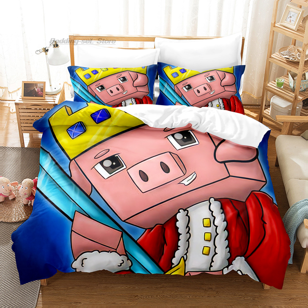 Technoblade Bedding Set Bed Set Teenager Bedroom Duvetcover Sets Game3
