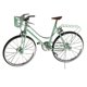 thumbnail image 1 of 1:10 bicicleta de carreras de aleación diecast con modelo de cesta bicicleta de juguete verde, 1 of 5