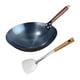 thumbnail image 5 of Wok Sartén Cocina Wok Universal Con Mango De Madera Wok Tradicional Chino A Gas 40cm, 5 of 5