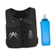thumbnail image 5 of Chaleco de hidratación, bolsa para deportes al aire libre, mochila ligera y transpirable, suministros para el día a día, mochila para correr, trotar y Negro con botella, 5 of 5