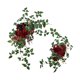 thumbnail image 2 of 2pcs Boda Arch Flowers Decoraciones De Adornos Para La Ceremonia Partido De La Puerta De Entrada Rojo, 2 of 5