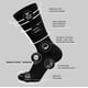 thumbnail image 2 of Calcetines redondos para personas con neuropatía diabética, 6 pares, Brooklyn, 2 of 6