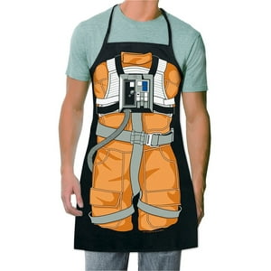 Estoykuku - Delantal Cocina Star Wars, Lukeskywalker Piloto X-Wing