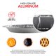 thumbnail image 4 of Moldes para tartas Stock Your Home de aluminio de 9 pulgadas (10 unidades), 4 of 7