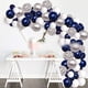 thumbnail image 5 of Kit de guirnalda de globos azules, confeti azul marino, arco de globos blancos para decoración de fiestas, bodas y cumpleaños., 5 of 5