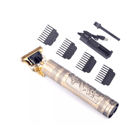 Importclick - Máquina Eléctrica Cortadora Afeitar Pelo Depiladora Recargable Dorado