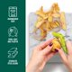 thumbnail image 2 of Pelador de alimentos Fred & Friends CATERPEELER 17 cm, 2 of 7