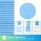 thumbnail image 3 of Toalla de microfibra HOMEXCEL 20 uds Azul Paño de limpieza, 3 of 7