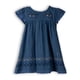 thumbnail image 2 of Vestido Bebé Niña Azul Pillin, 2 of 3
