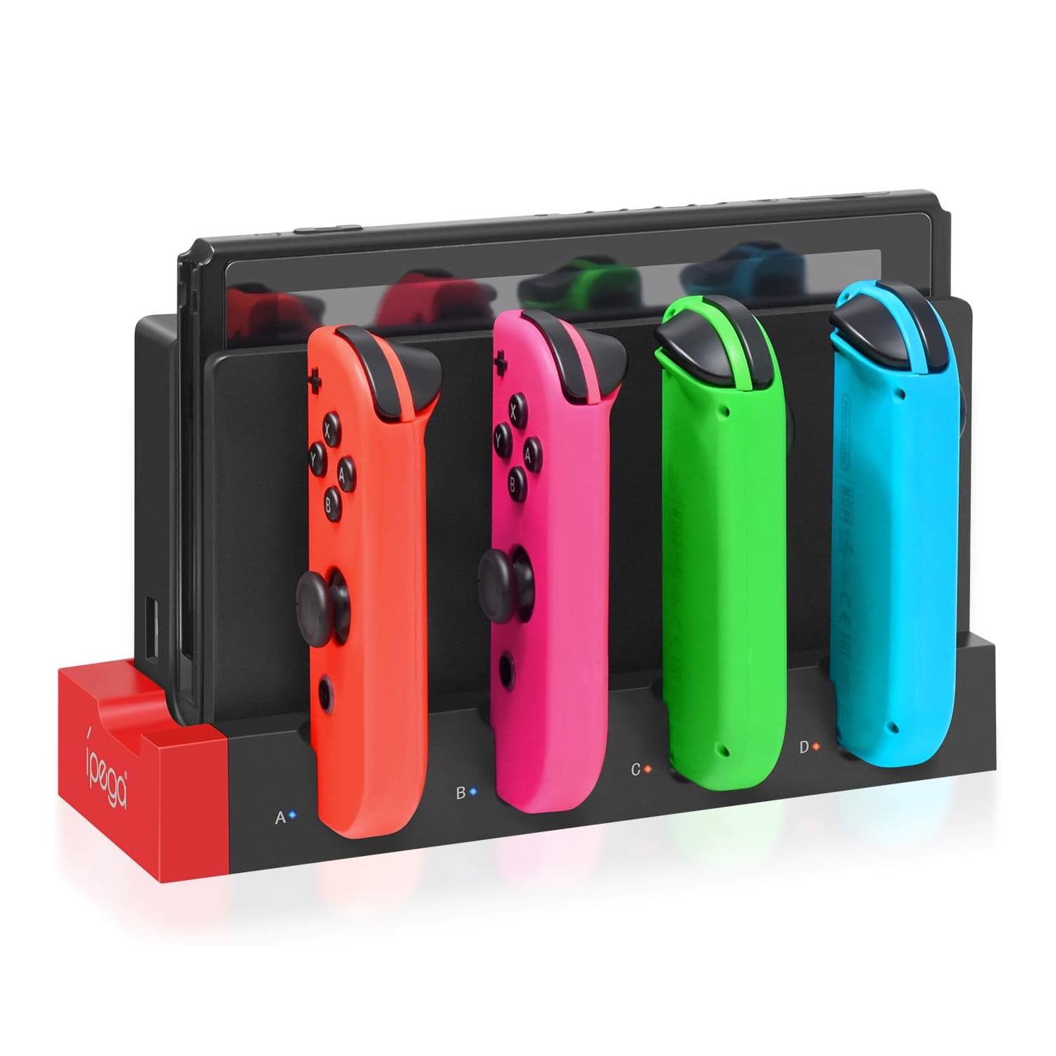 Genérico - Dock De Carga Para Controlador Compatible Con Nintendo Switch Y Joycons Del Modelo Switch Oled