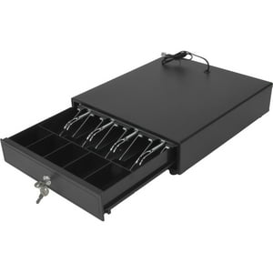 Gutstark - Cajón De Dinero Metálico 4 Billetes 5 Monedas Cable Rj11 Pos