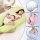 thumbnail image 3 of Almohada para embarazadas, almohada en forma de U desmontable y lavable, cojín grande, almohada de cintura, 3 of 5