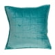 thumbnail image 1 of Cojín Gorty Aqua de la colección Parkland, color liso, 1 of 1