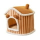 thumbnail image 5 of Preciosa Cama Para Gatos, Casa, Perrera, Extraíble, Suave, Para Invierno, Cálida Y Lavable, Cama Para Mascotas, Color Marrón, 5 of 5