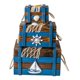 thumbnail image 3 of Caja De Almacenamiento De Madera Mediterránea 3 En 1 Llaves Libros Organizador De Frutas Azul, 3 of 5